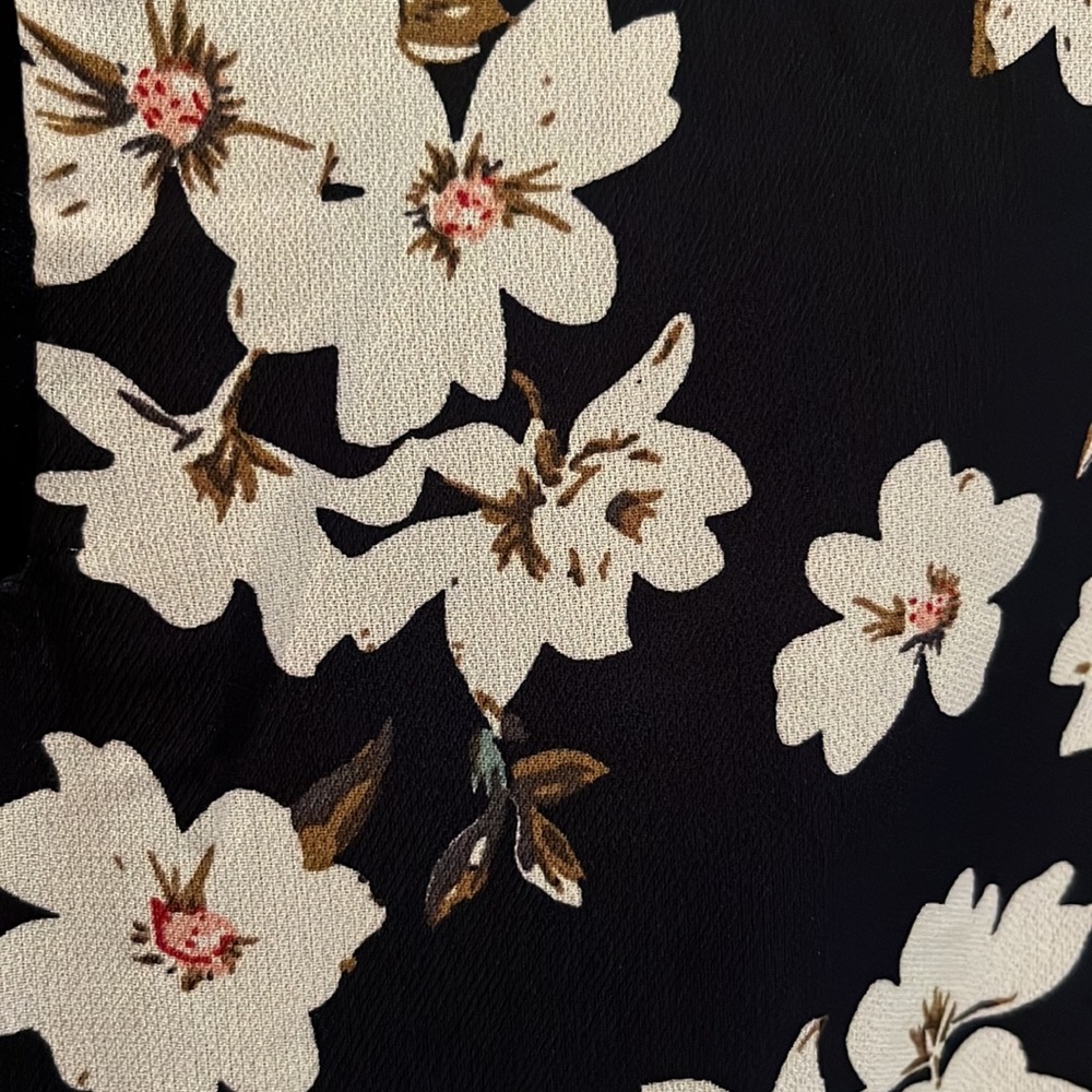 NWOT medium A line dress in deep navy - Picture 15 of 15